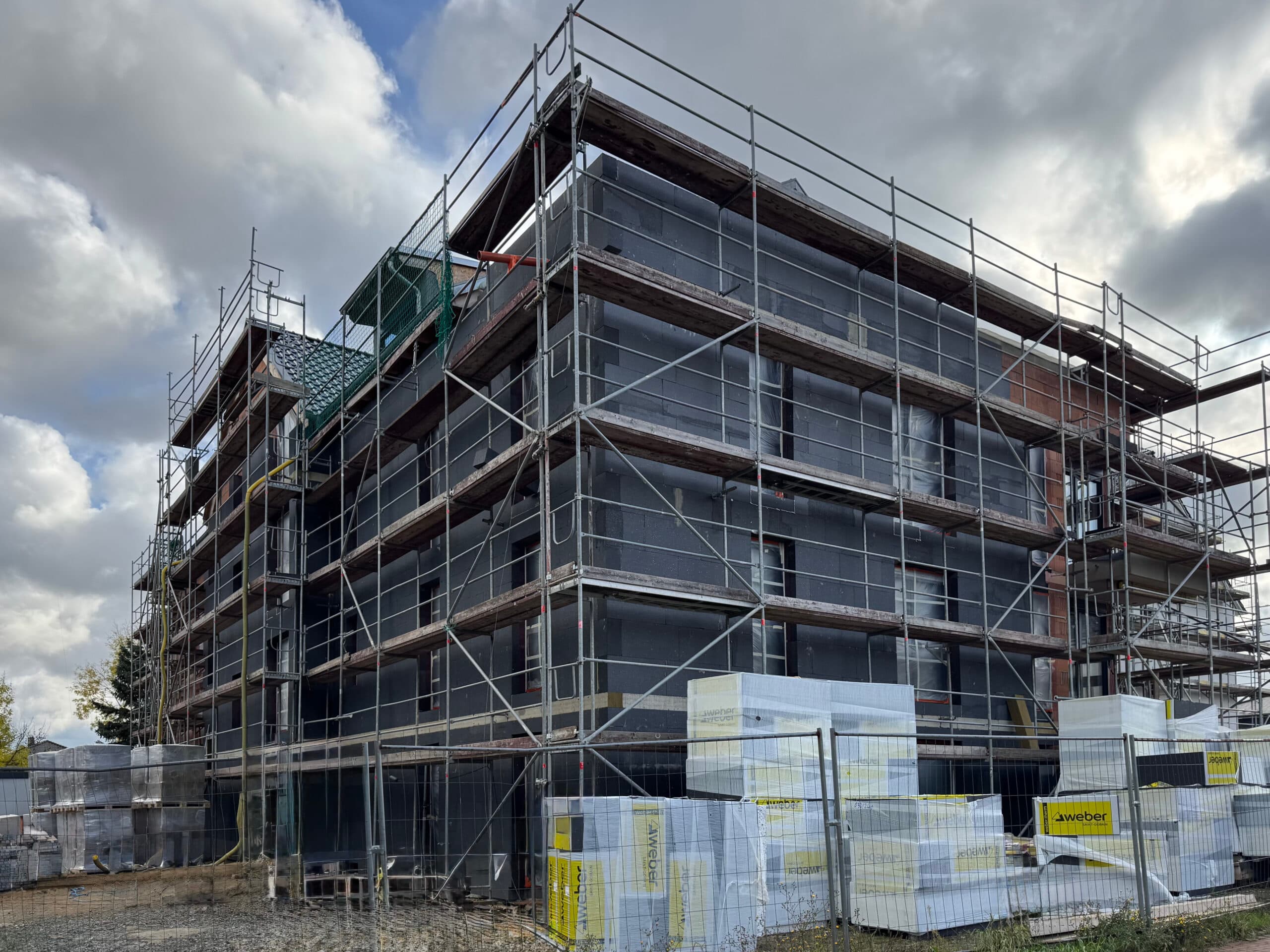 Bau von Wohn- und Gewerbeimmobilien