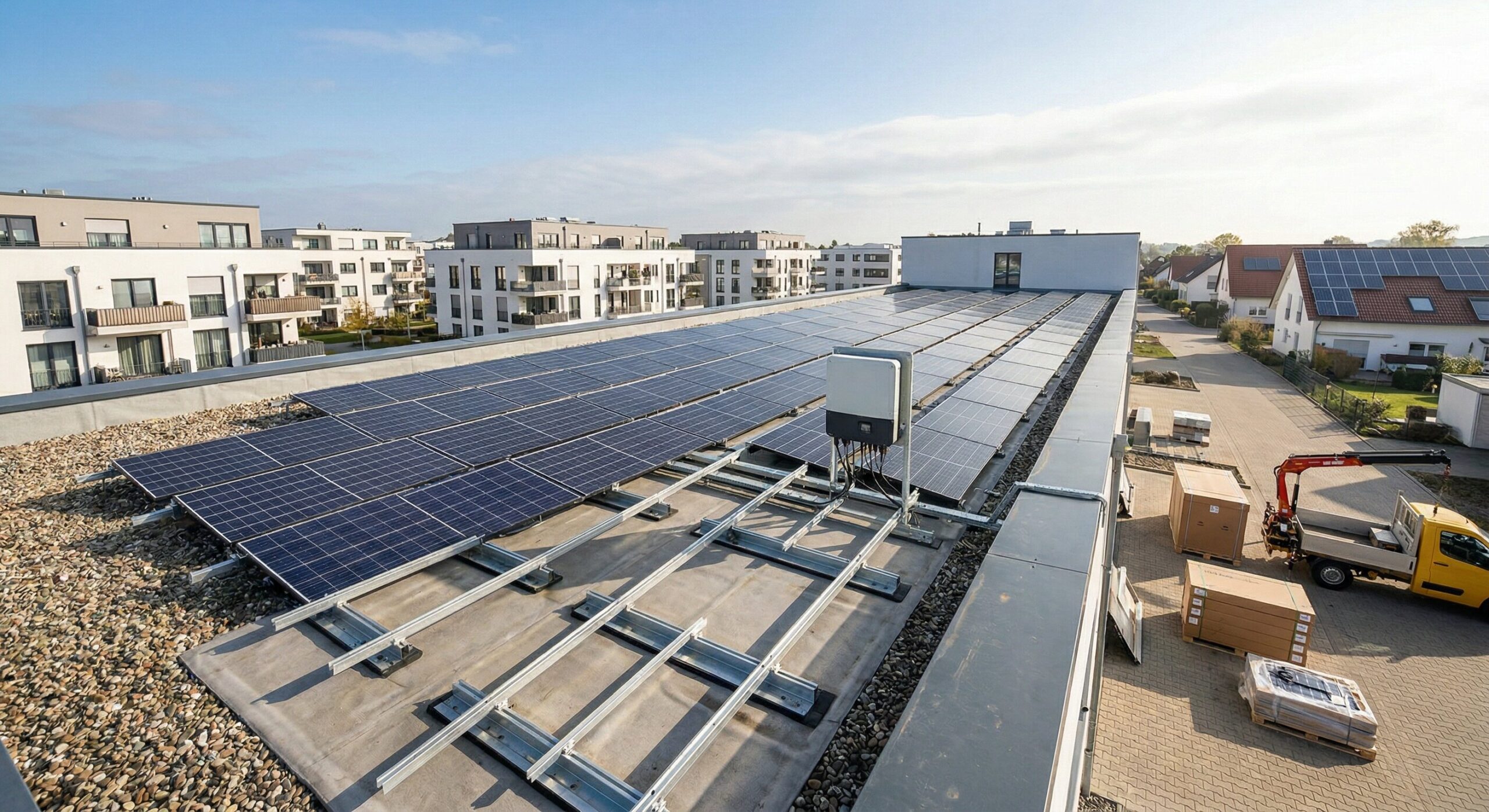 Installation von Photovoltaikanlagen